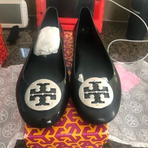 Tory Burch jelly slippers